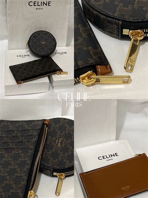 celine card holder keychain|celine coin holder for women.